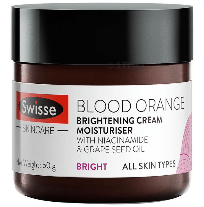 Swisse Skincare Blood Orange Brightening Cream Moisturiser