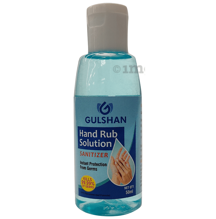 Gulshan Hand Rub Solution Sanitizer (50ml Each)