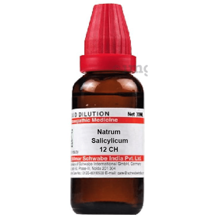 Dr Willmar Schwabe India Natrum Salicylicum Dilution 12 CH