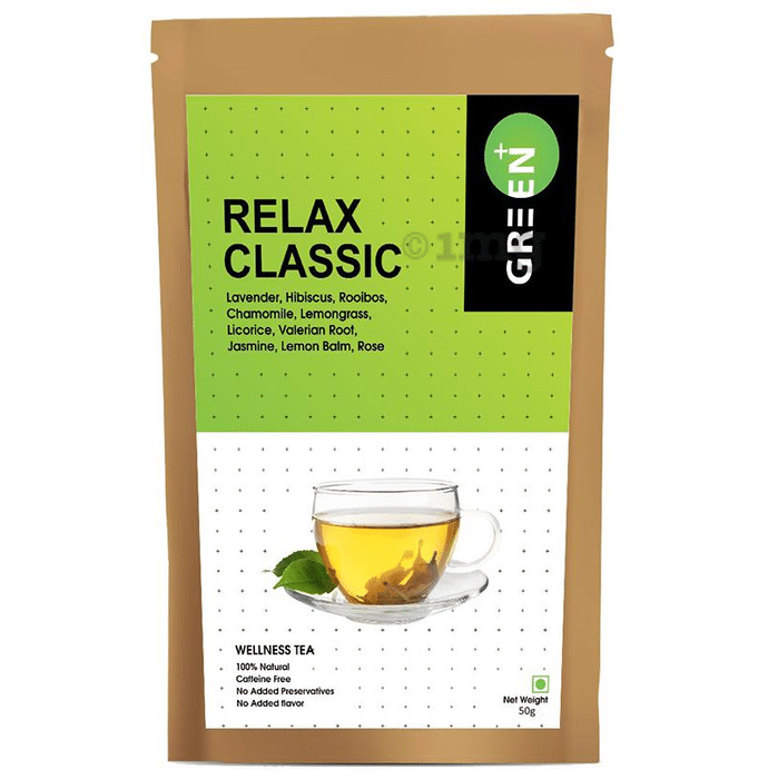 Budwhite Green+ Relax Classic Wellness Tea