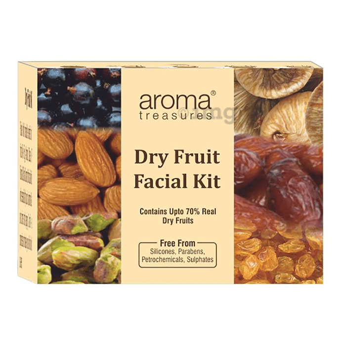 Aroma Treasures Dry Fruit Facial (One Time Use) Kit