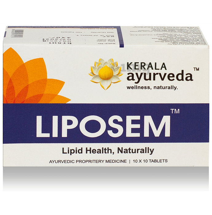 Kerala Ayurveda Liposem Tablet for Healthy Lipid Levels