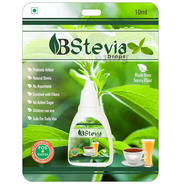 Livebasil Combo Pack of Stevia 10ml and Tulsi 15ml Drop