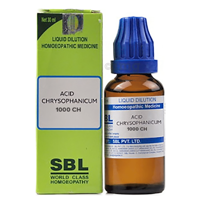 SBL Acid Chrysophanicum Dilution 1000 CH