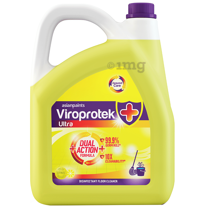 Asianpaints Viroprotek Ultra Disinfectant Floor Cleaner Citrus
