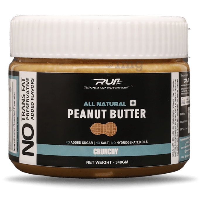 Ripped Up Nutrition All Natural Peanut Butter Crunchy