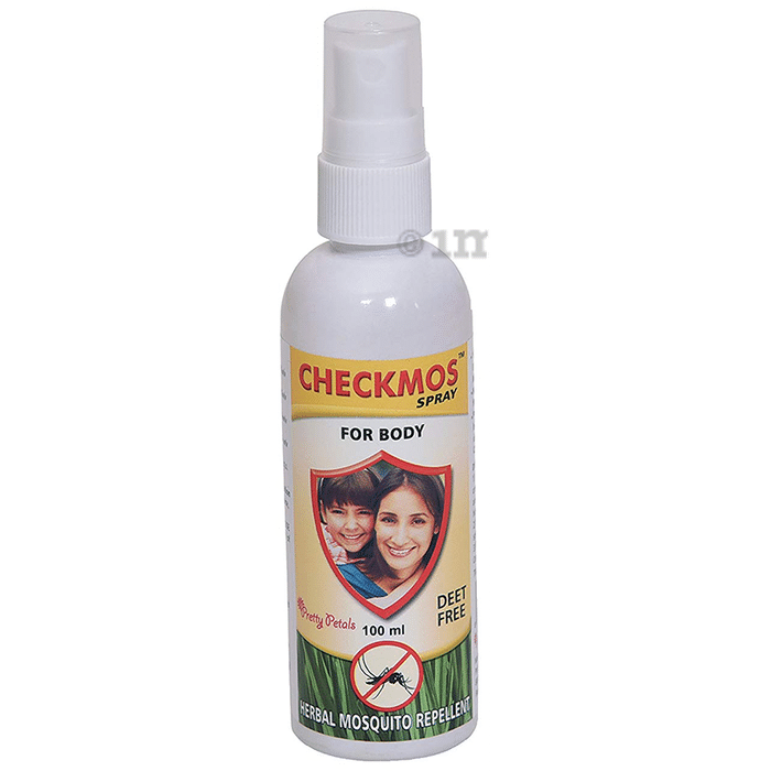 Checkmos Herbal Mosquito Repellent Body Spray