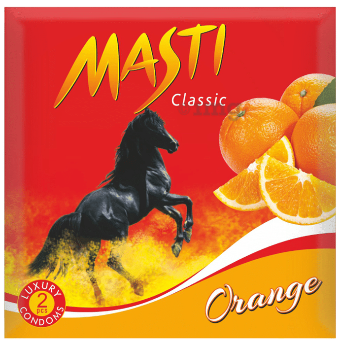 Masti Classic Condom Orange