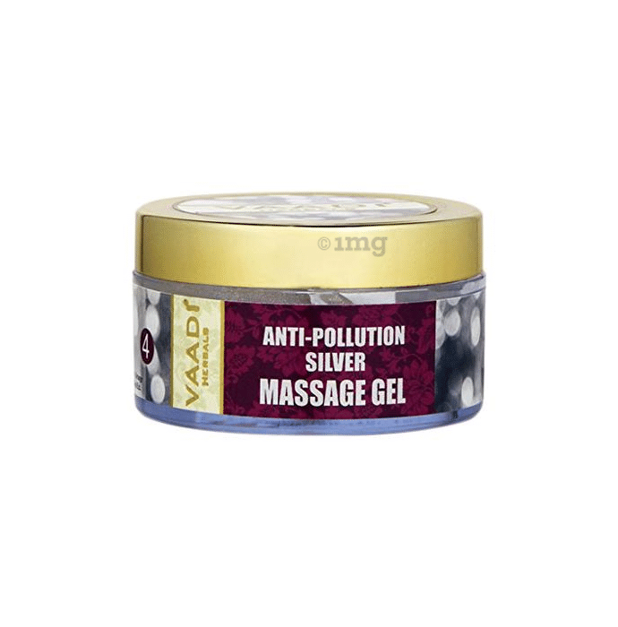 Vaadi Herbals Silver Massage Gel - Pure Silver dust & Sandalwood Oil
