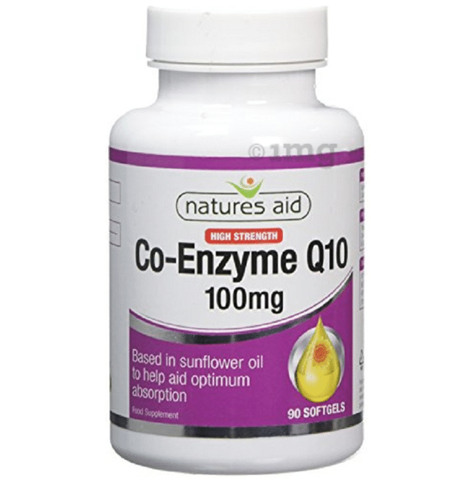 Natures Aid Co Enzyme Q-10 100mg Softgels