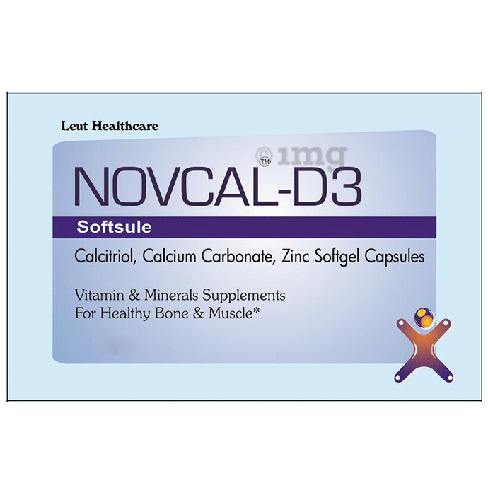 Novcal-D3 Softgel Capsule