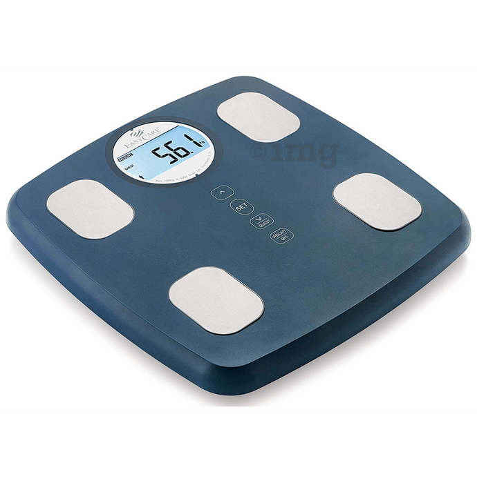 EASYCARE German Tech EC 3411 Body Fat Monitor BMI Scale Blue