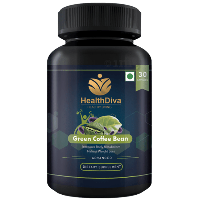 HealthDiva Green Coffee Bean Extract Capsule