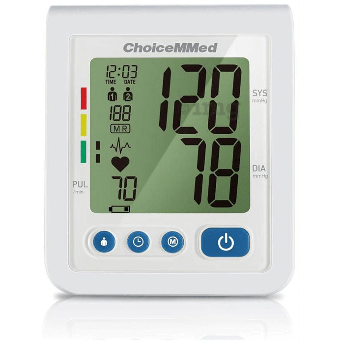 ChoiceMMed CBP1K3 Blood Pressure Monitor White