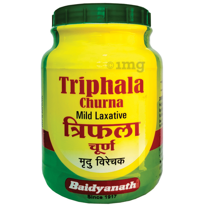 Baidyanath (Nagpur) Triphala Churna | Eases Constipation, Acidity & Gas