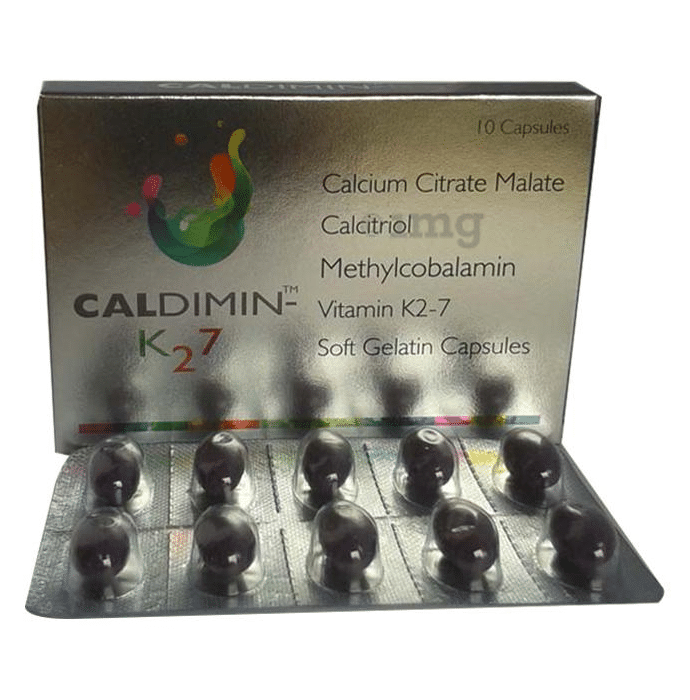 Caldimin K2-7 Soft Gelatin Capsule