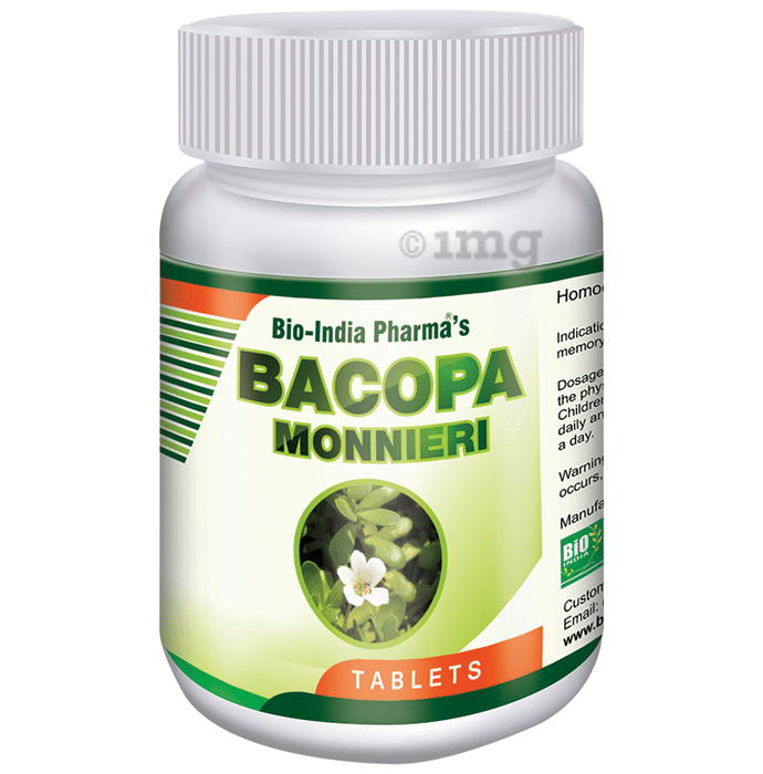 Bio India Bacopa Monnieri Tablet