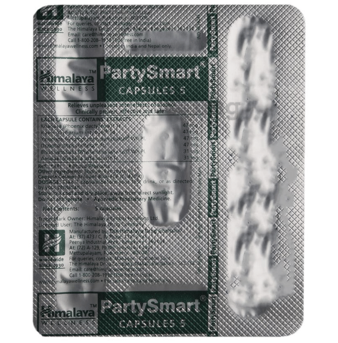 Himalaya Partysmart Capsules: Uses, Price, Dosage, Side Effects