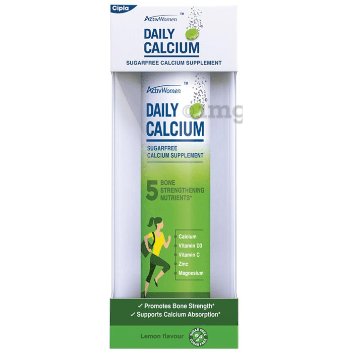 ActivWomen Daily Calcium Supplement Lemon Sugar Free