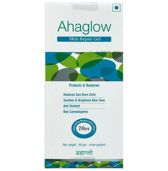 Ahaglow Skin Repair Gel | Long-Lasting Moisturising Effect | Antioxidant & Non-Comedogenic