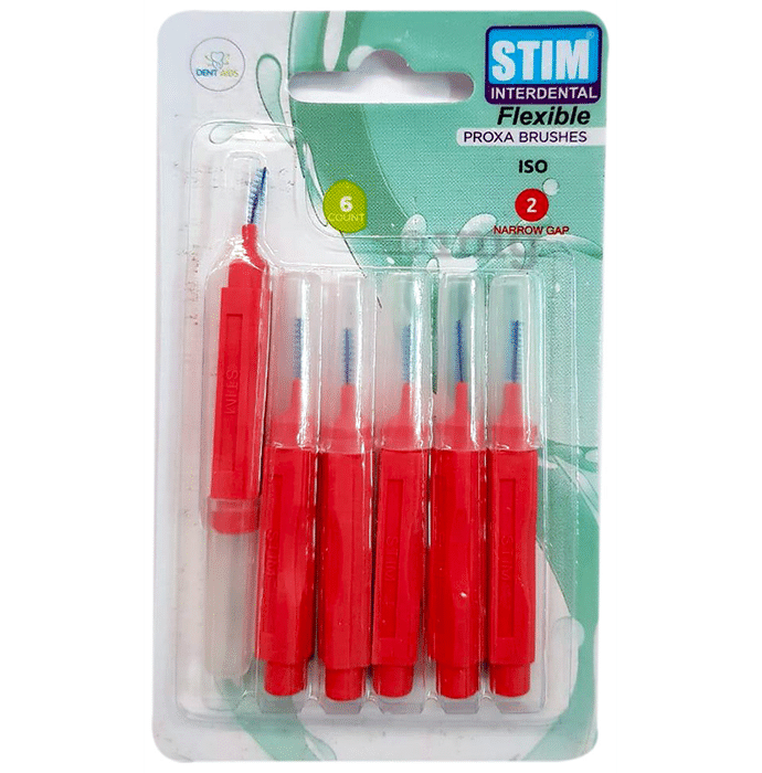 Stim Interdental Flexible Proxa Brushes ISO 2