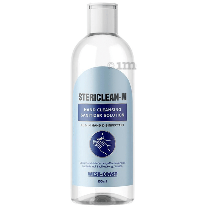 Stericlean-M Hand Cleansing Sanitizer Solution (100ml Each)