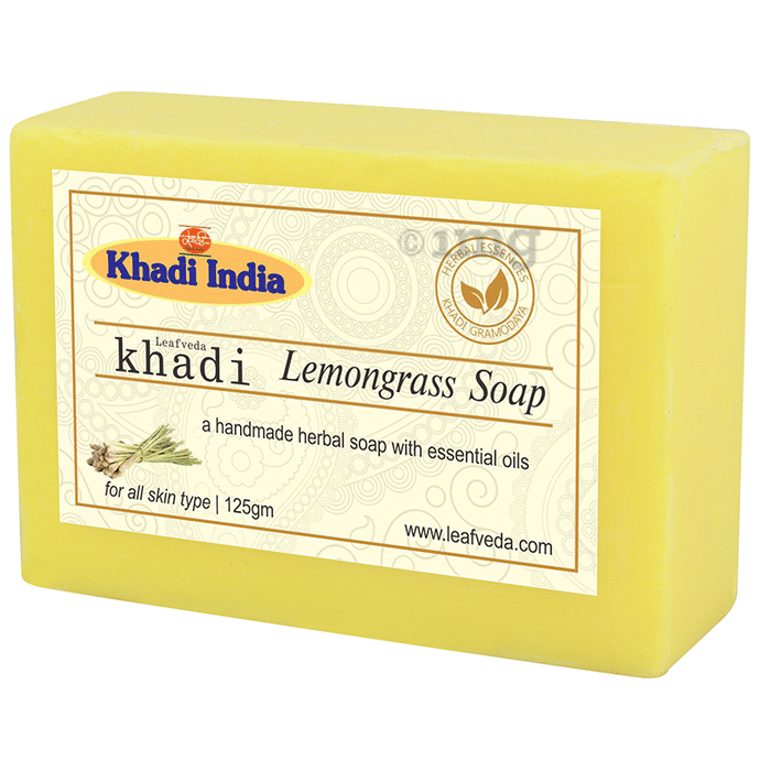 Khadi Leafveda Lemongrass Soap