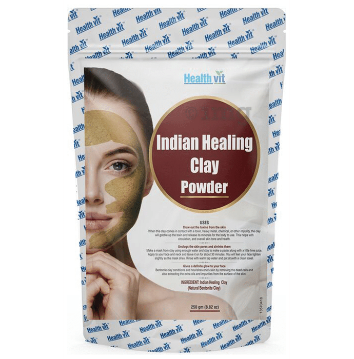 HealthVit Indian Healing Clay Powder