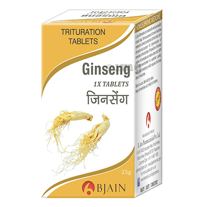 Bjain Ginseng Trituration Tablet 1X