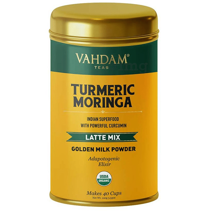 Vahdam Superfoods Turmeric Moringa Latte Mix