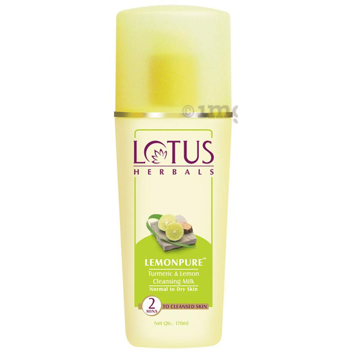 Lotus Herbals Lemonpure Turmeric & Lemon Cleansing Milk
