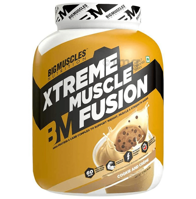Big  Muscles Xtreme Muscle Fusion Cookies & Cream