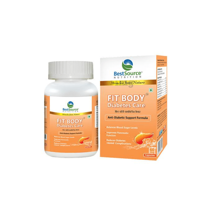 BestSource Nutrition Fit Body Diabetes Care Capsule