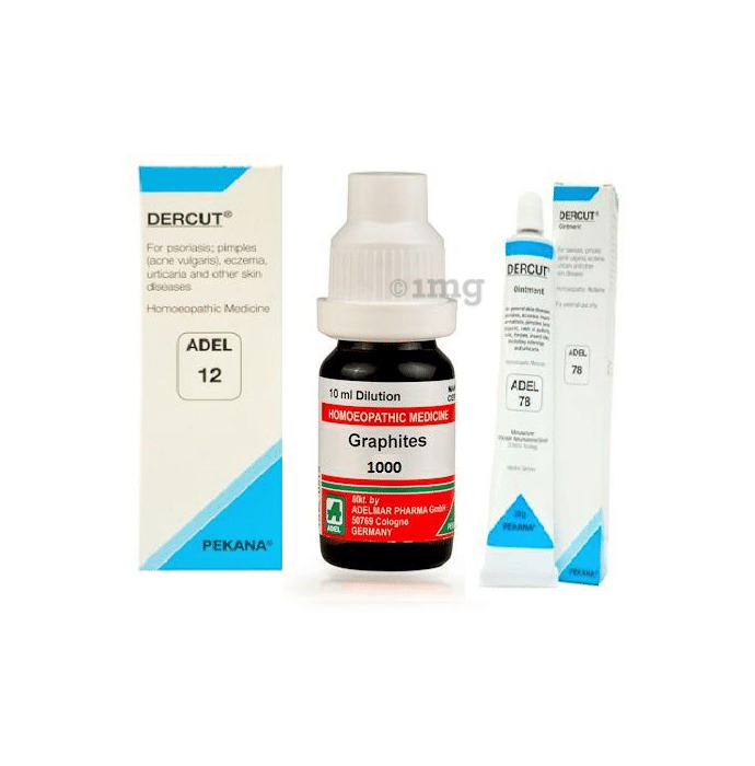 ADEL Anti-Psoriasis Combo (ADEL 12 + Graphites Dilution 1000 CH + ADEL 78)