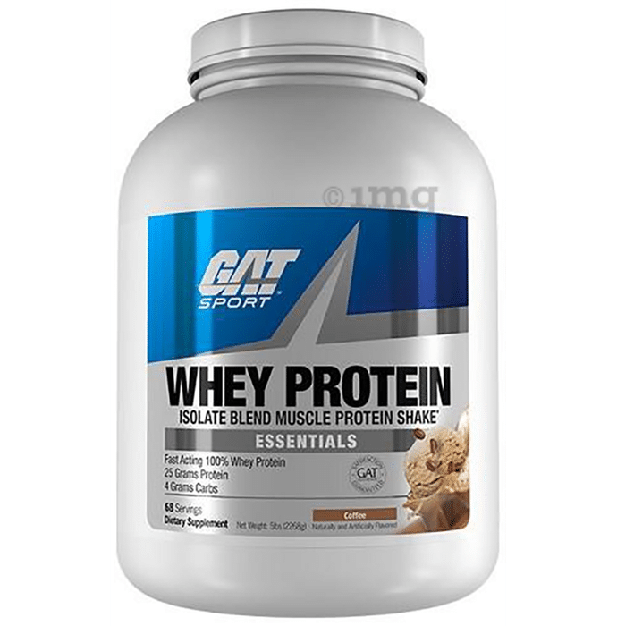 GAT Sport Whey Protein Powder Coffee