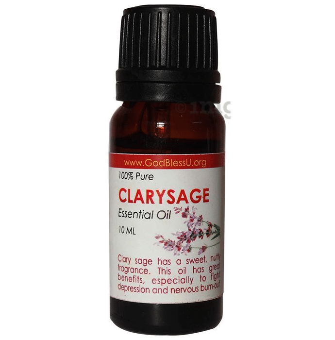 God Bless U Clary Sage 100% Pure Essential Oil