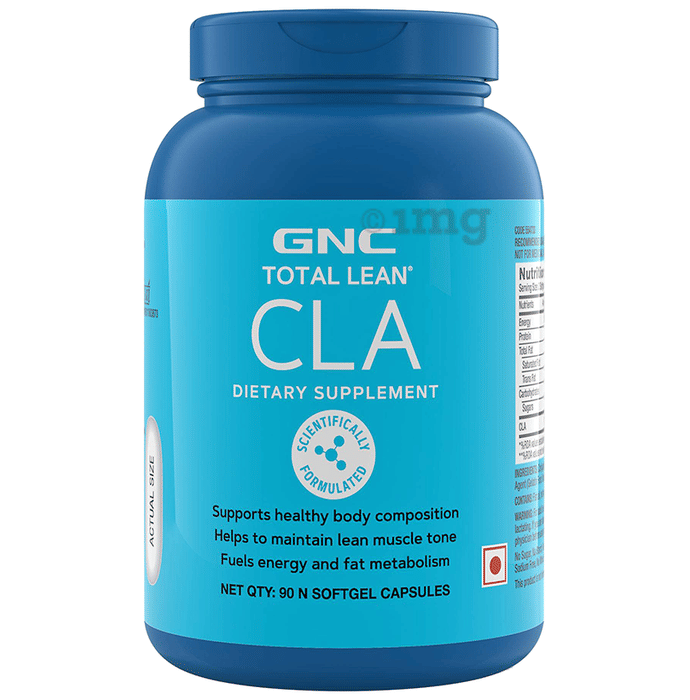GNC Total Lean CLA Softgel Capsule Buy bottle of 90 soft gelatin capsules at best price in