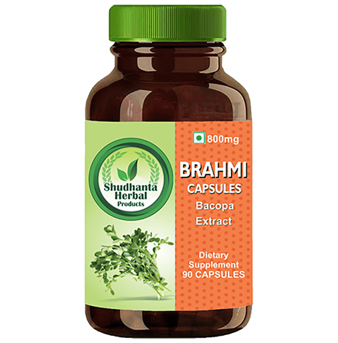 Shudhanta Herbal Brahmi 800mg Capsule