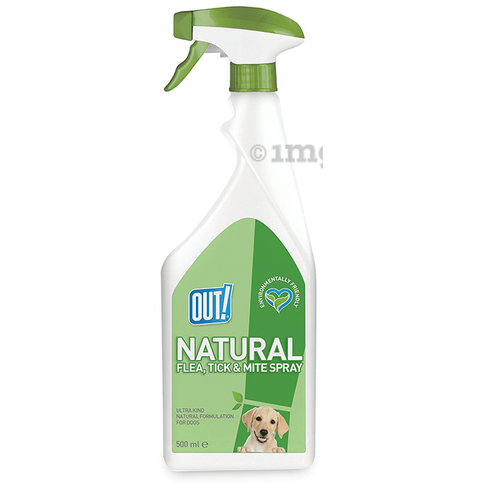 Out! Natural Flea, Tick & Mite Spray for Dogs