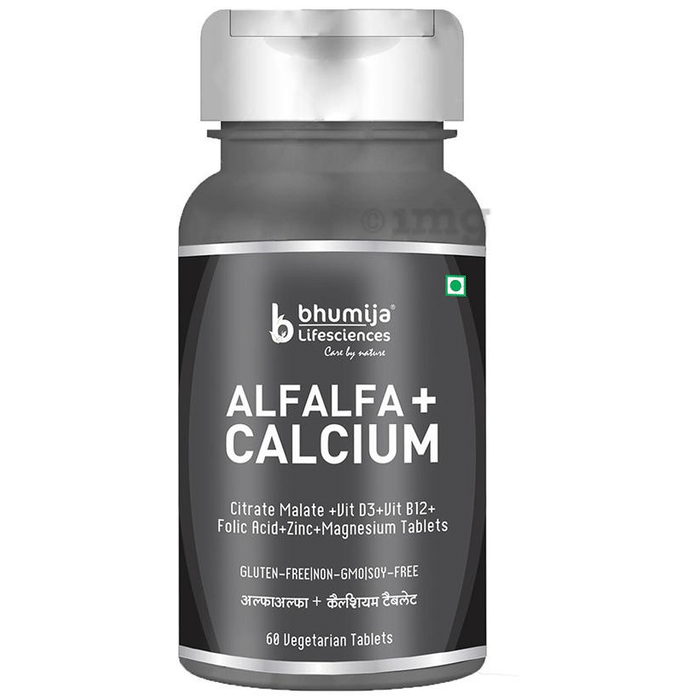Bhumija Lifesciences Alfalfa Plus Calcium Vegetarian Tablet