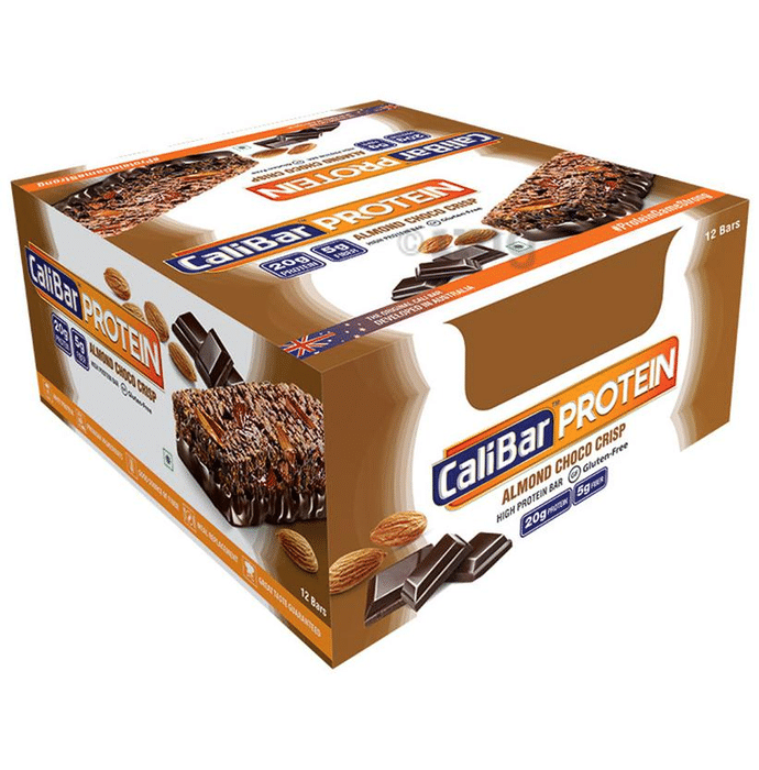 CaliBar Protein Bar Almond Choco Crisp