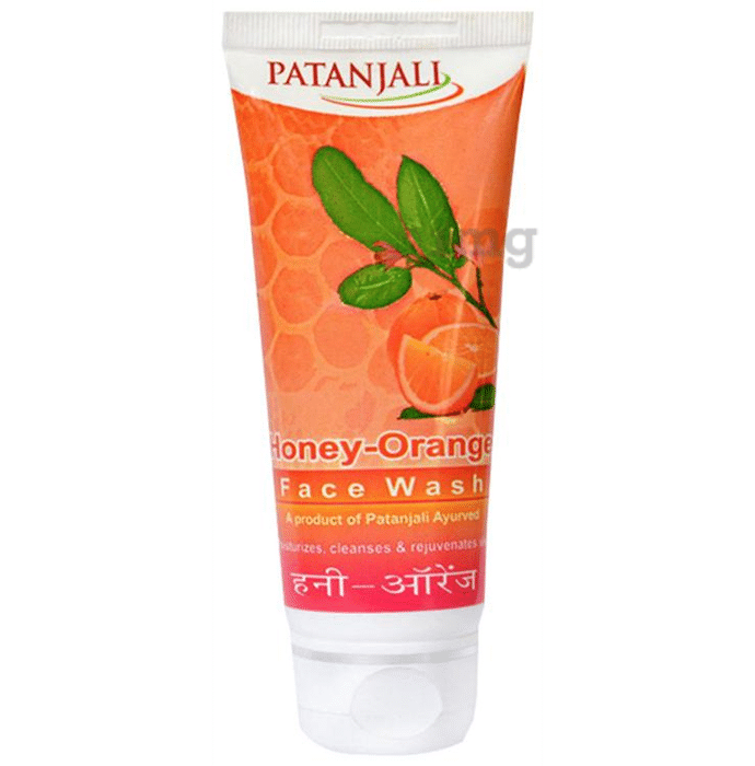 Patanjali Ayurveda Honey Orange Face Wash