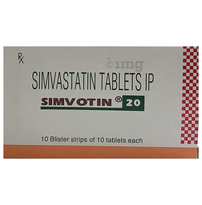 Simvotin 20 Tablet