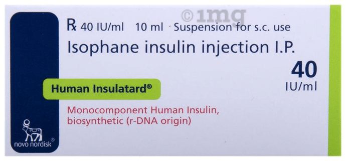 Human Insulatard 40IU/ml Suspension for Injection