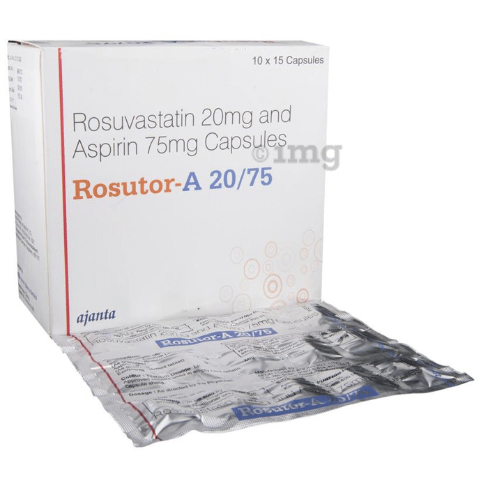 Rosutor-A 20/75 Capsule