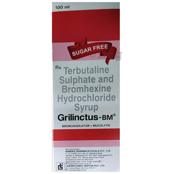 Grilinctus-BM Syrup Sugar Free