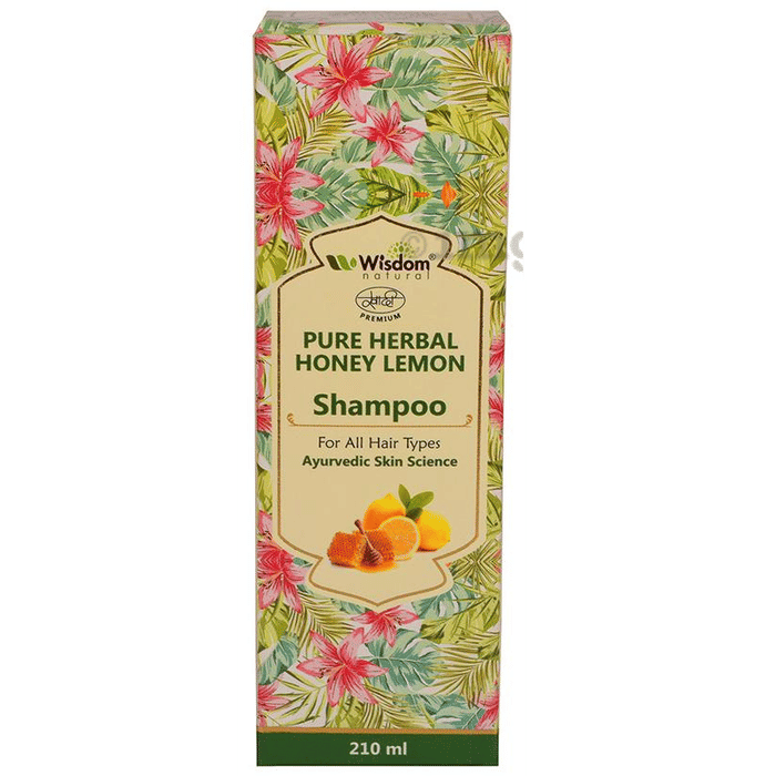 Wisdom Natural Pure Herbal Honey Lemon Shampoo