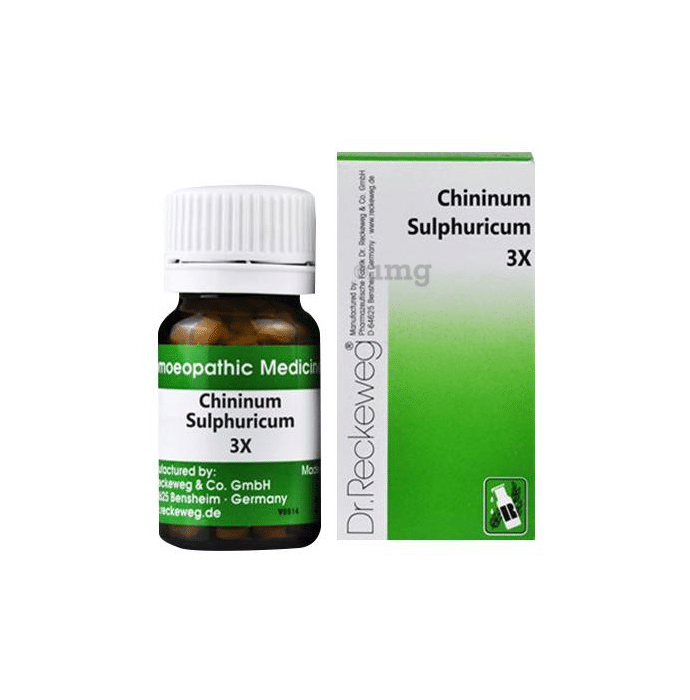 Dr. Reckeweg Chininum Sulphuricum Trituration Tablet 3X