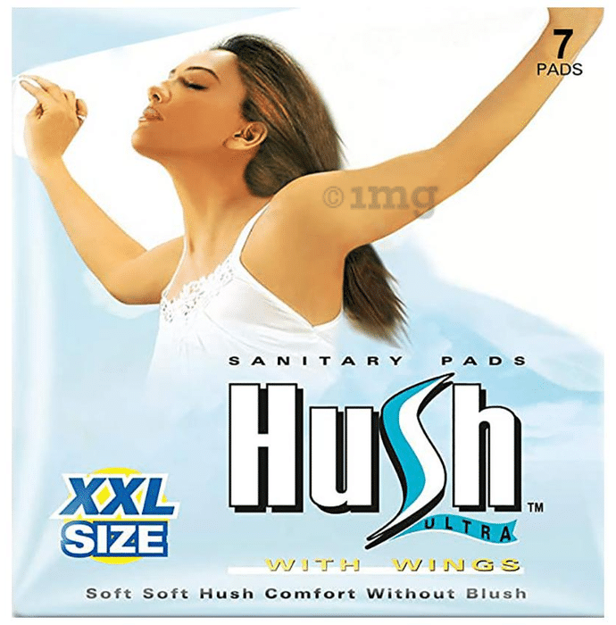 Hush Ultra Sanitary Pads with Wings 280mm