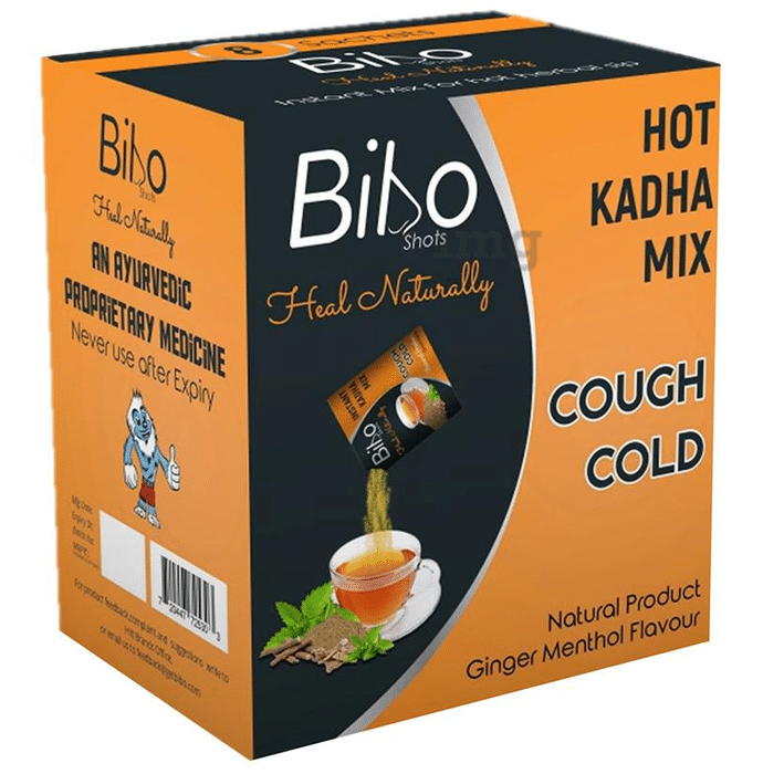 Bibo Shots Hot Kadha Mix 5gm Sachet (8 Each)